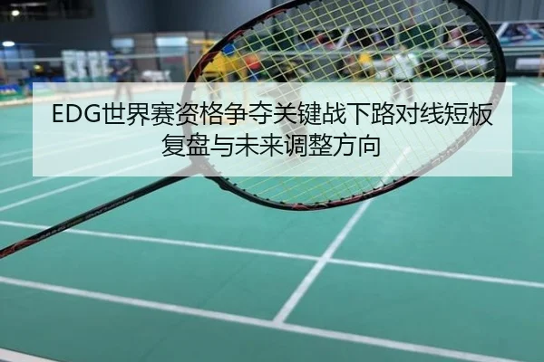 EDG世界赛资格争夺关键战下路对线短板复盘与未来调整方向